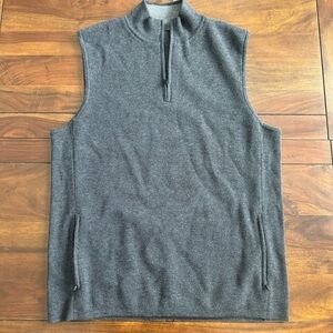 G/FORE MEN MERINO WOOL TECH LINED SLIM FIT DUNES VEST